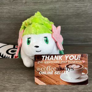 Pokemon Center Shaymin (Land Forme) Sitting Cuties Plush NWT